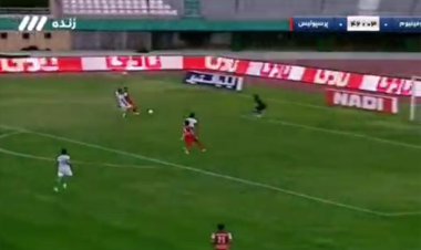 فیلم| تک گل پرسپولیس به آلومینیوم توسط سرلک