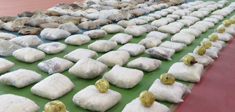 کشف ۲ هزار و ۵۳۰ کیلوگرم مواد مخدر در پارسیان