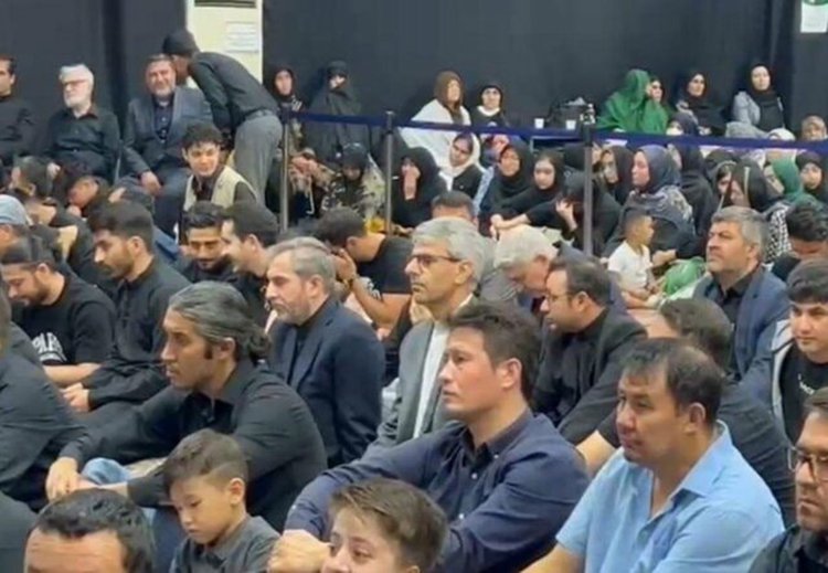 شرکت تیم مذاکره کننده ایران در مراسم عزاداری تاسوعا در وین/عکس