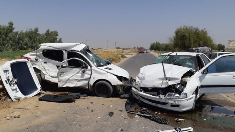 ۱۲ مصدوم و یک فوتی حاصل ۳ سانحه رانندگی در خوزستان