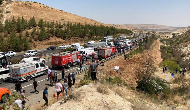 تصادف مرگبار اتوبوس مسافربری در ترکیه