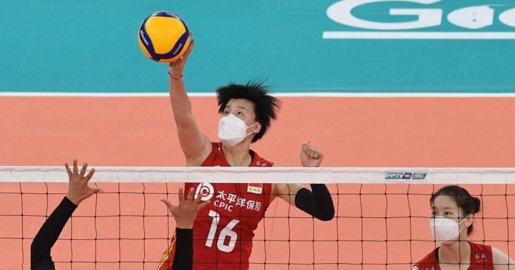 اقدام جنجالی والیبالیست‌های زن چینی برابر ایران