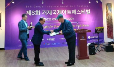 هنرمند دزفولی جایزه داوران ویژه جشنواره کره جنوبی را دریافت کرد