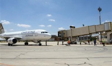 ببینید| نمایی از وضعیت باند فرودگاه حلب بعد از حمله اسرائیل