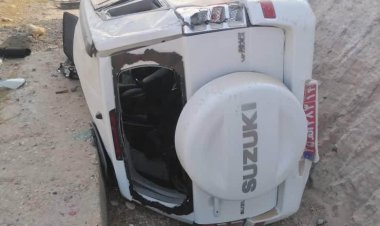 واژگونی اتومبیل همراهان وزیر ارشاد