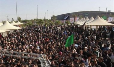 لحظاتی پیش/حجم انبوه زائران در پایانه مرزی مهران!