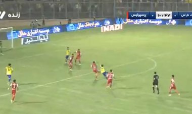 گل  نفت مسجد سلیمان به پرسپولیس