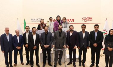 کیش قهرمان مسابقات اسکواش نشنال کلوز شد