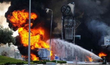 ۲۴ مصدوم حادثه پمپ بنزین عراق به تهران منتقل شدند