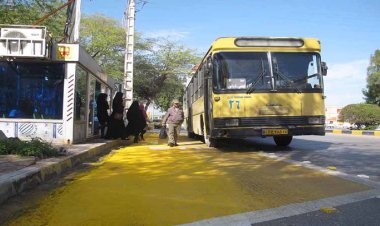 یک شهر و  فقط 25 اتوبوس!