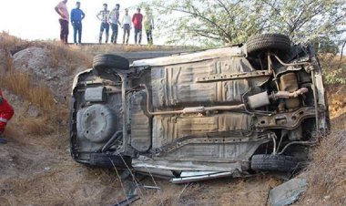 مصدومیت ۹ زائر اربعین در سانحه رانندگی جاده اهواز - شوش