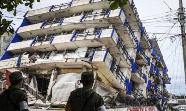 ببینید | لحظه وقوع زلزله شدید در مکزیکو