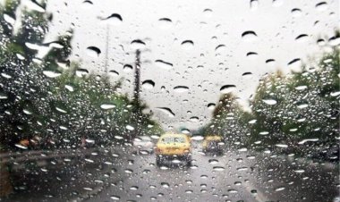 باران شدید در شیراز