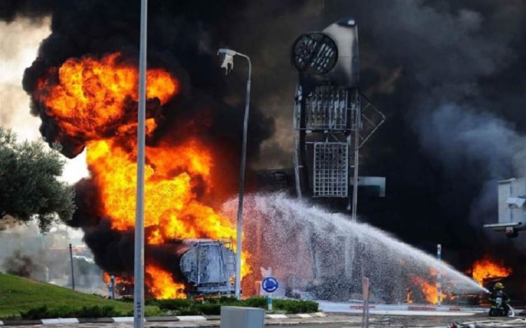 ۲۴ مصدوم حادثه پمپ بنزین عراق به تهران منتقل شدند