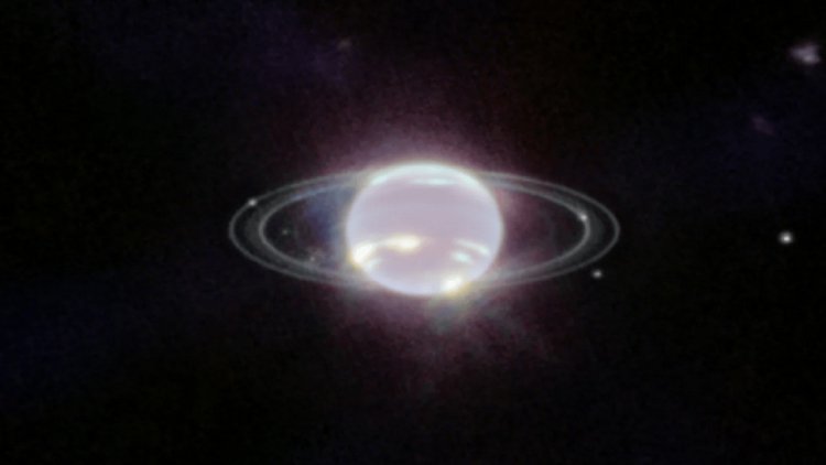 تصویر خارق‌العاده تلسکوپ جیمز وب از نپتون