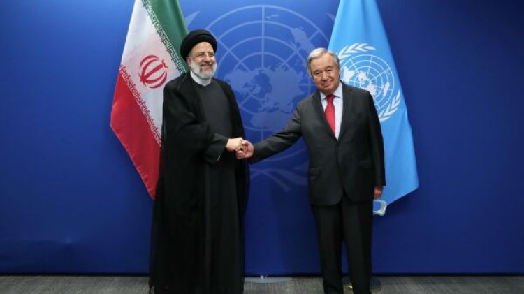 رئیس جمهور  در دیدار  گوترش:  سازمان ملل سازمان ملتها باشد نه سازمان قدرتها
