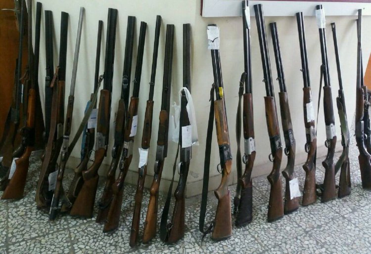 کشف ۸۸ قبضه سلاح غیرمجاز در خوزستان