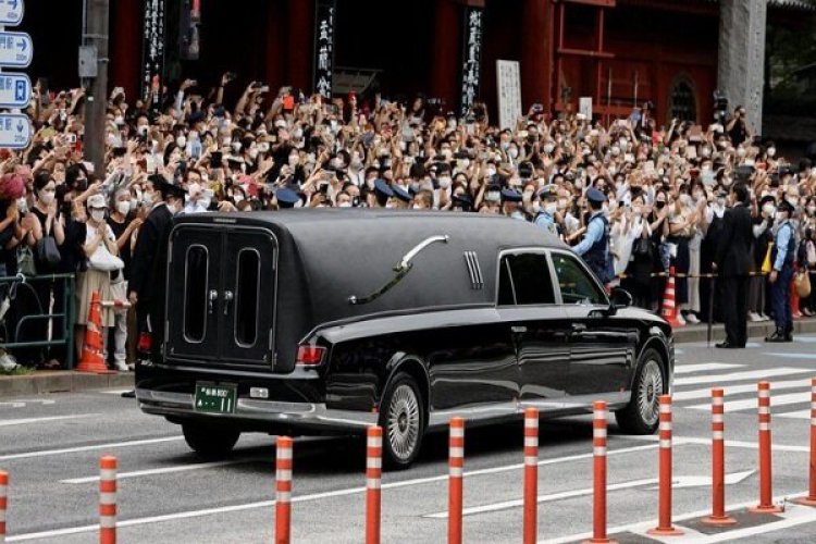 آغاز مراسم تشییع جنازه شینزو آبه در میان تدابیر شدید امنیتی