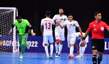 ۱۱/۳۰ : فوتسال قهرمانی آسیا؛ ایران برگزار کننده اولین دیدار دور حذفی