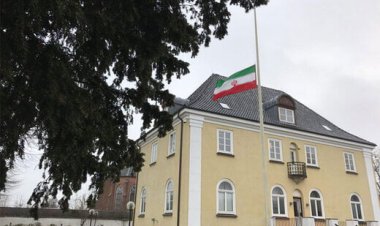 ببینید| اولین تصاویر از حمله یک مهاجم به سفارت ایران در دانمارک