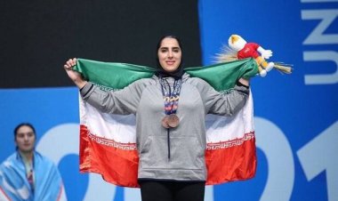 تاریخ‌سازی الهام حسینی در وزنه برداری زنان  آسیا