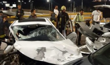 مرگ هولناک راننده سراتو در یکی از بلوارهای شیراز+جزئیات