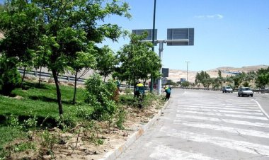 کمربند سبز در اهواز در کجا قرار دارد؟