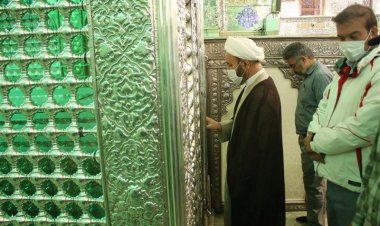 در‌ب‌های حرم مطهر شاهچراغ (ع) به روی مردم باز شد