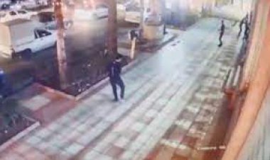 فیلم/ لحظه شهادت ۲ بسیجی در شهرستان آمل