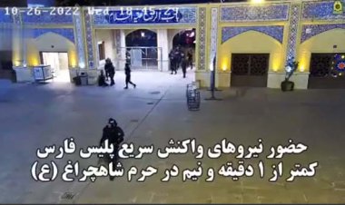 فیلم جدید؛ ورود یگان ویژه  و لحظه دستگیری تروریست شاهچراغ (ع)