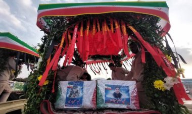 تشییع شهدای حادثه تروریستی شاهچراغ (ع) در مشهد    