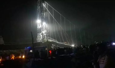 افزایش شمار جانباختگان ریزش پل در هند به ۶۰ نفر