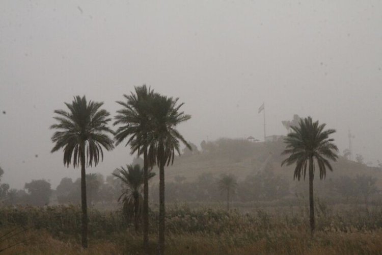 گرد و غبار محلی از روز سه شنبه خوزستان را فرا می گیرد
