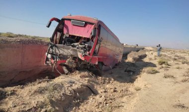 واژگونی اتوبوس در جاده بندرلنگه- بندرعباس یک کشته برجای گذاشت