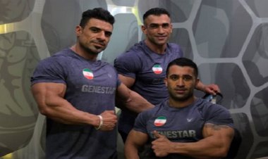 دو نشان طلای جهانی بر گردن ورزشکاران پرورش اندام فارس