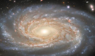 تصویر خیره‌کننده تلسکوپ فضایی هابل از یک کهکشان مارپیچی