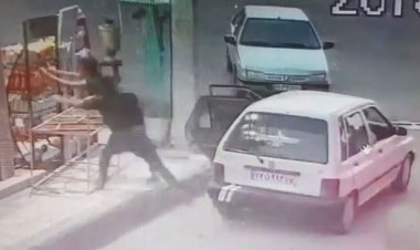 ببینید | سرقت عجیب چیپس‌ و پفک توسط راننده پراید هاچ بک!