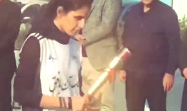 پارمیدا قاسمی: متوجه افتادن مقنعه‌ام نشدم!