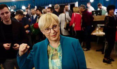 برای اولین بار یک زن رئیس‌جمهور اسلوونی شد