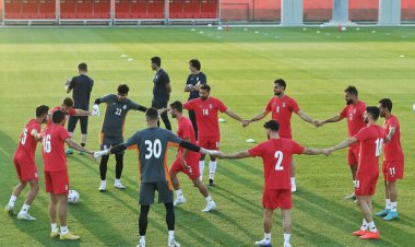 تصاویری از تمرین تیم ملی ایران پیش از بازی با تونس    