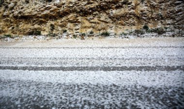 بارش تگرگ همراه با باران در مناطق مستعد بوشهر