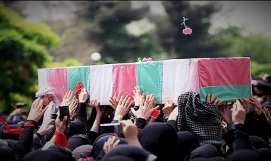 تشییع شهدای حادثه تروریستی در ایذه