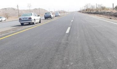 بهره برداری از باند دوم جاده آباده - صغاد