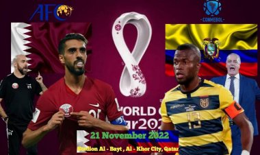 ترکیب قطر و اکوادور اعلام شد