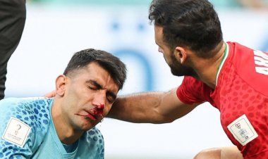 ببینید| برخورد شدید بیرانوند و مجید حسینی