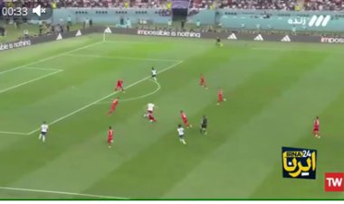 دریافت کارت زرد توسط پور علی گنجی