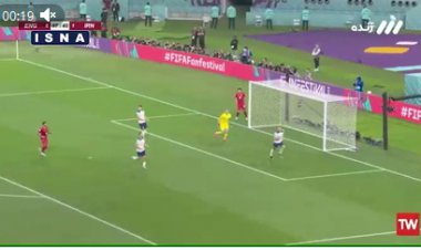 ببینید|موقعیت تک به تک برای ایران که توسط سردار آزمون به تیر دروازه اصابت کرد