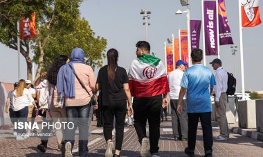 عکس| حاشیه‌ دیدار تیم‌های فوتبال ایران - انگلیس