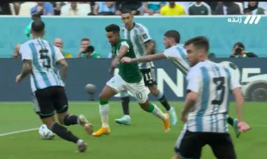 دومین گل عربستان به آرژانتین