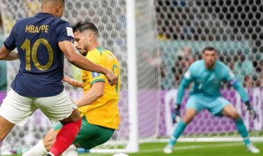 ببینید| گل تساوی فرانسه به استرالیا